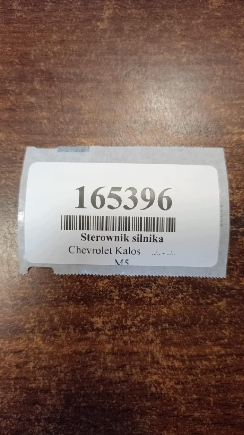 CHEVROLET KALOS kompjuter računalo motora 96394312