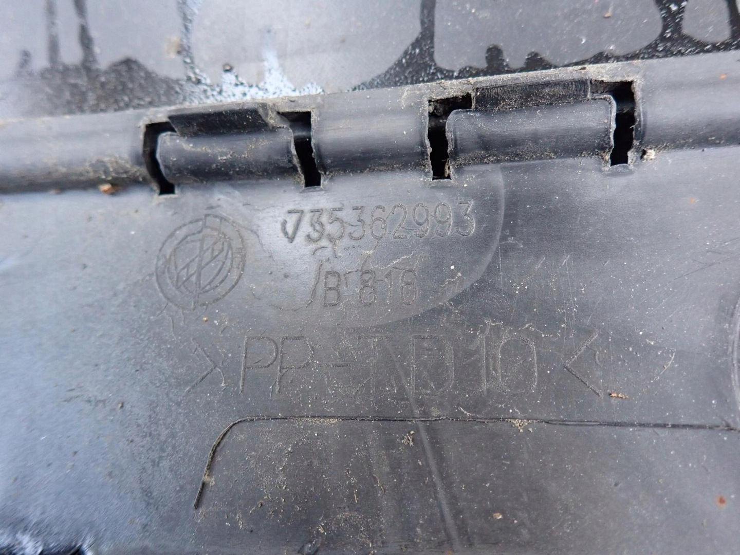 LANCIA MUSA 04-07 bumper rear part rear PDC