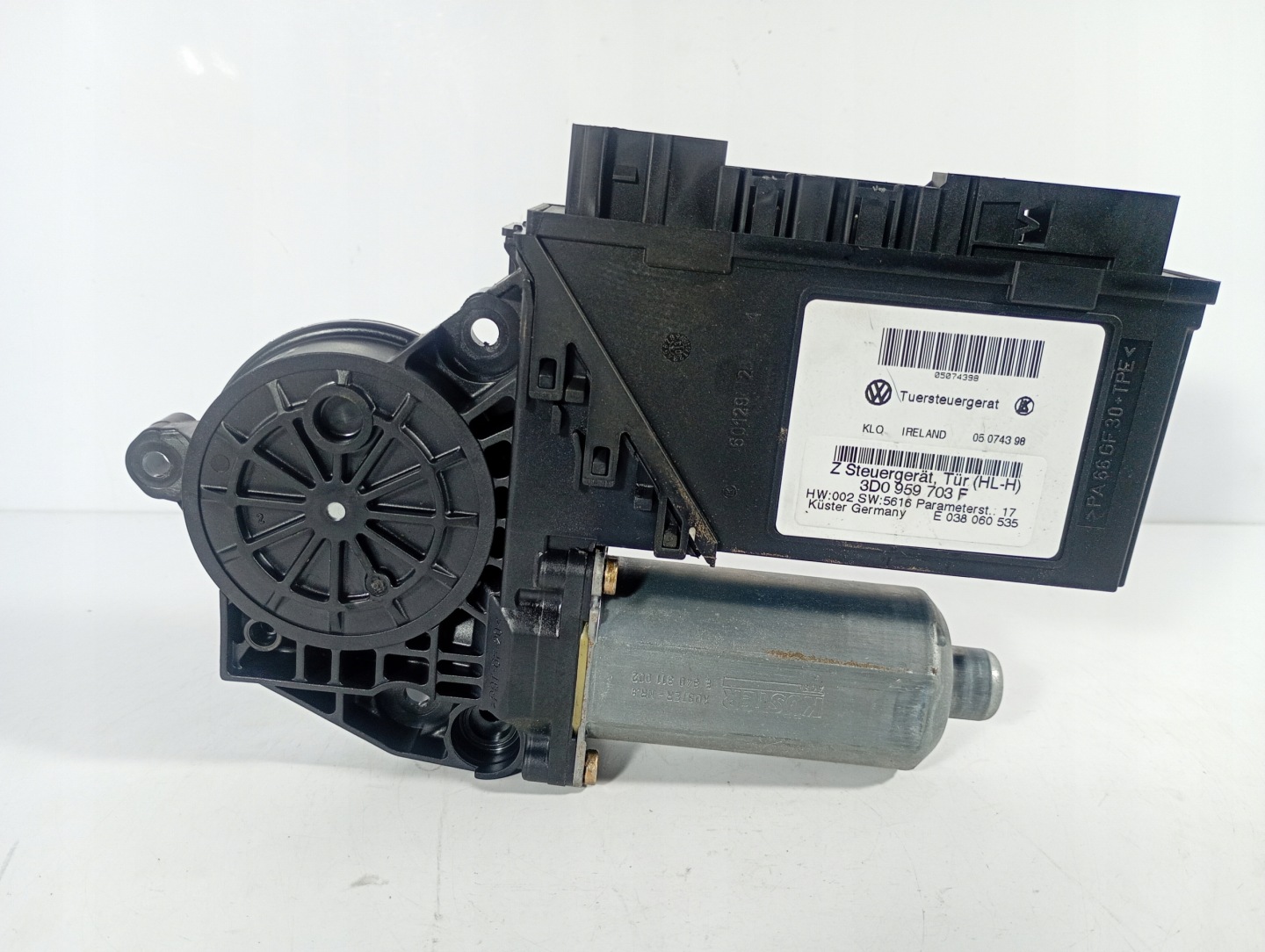 VW Phaeton 02-16 mini motor engine windows left rear OE 3D0959703F