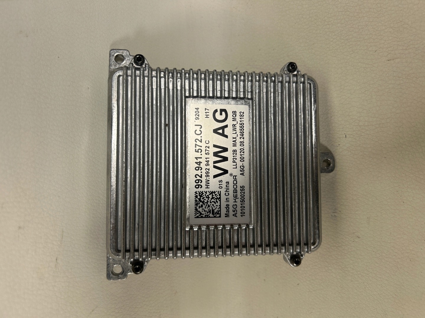 Skoda Audi Volkswagen module control unit lights 992941572CJ