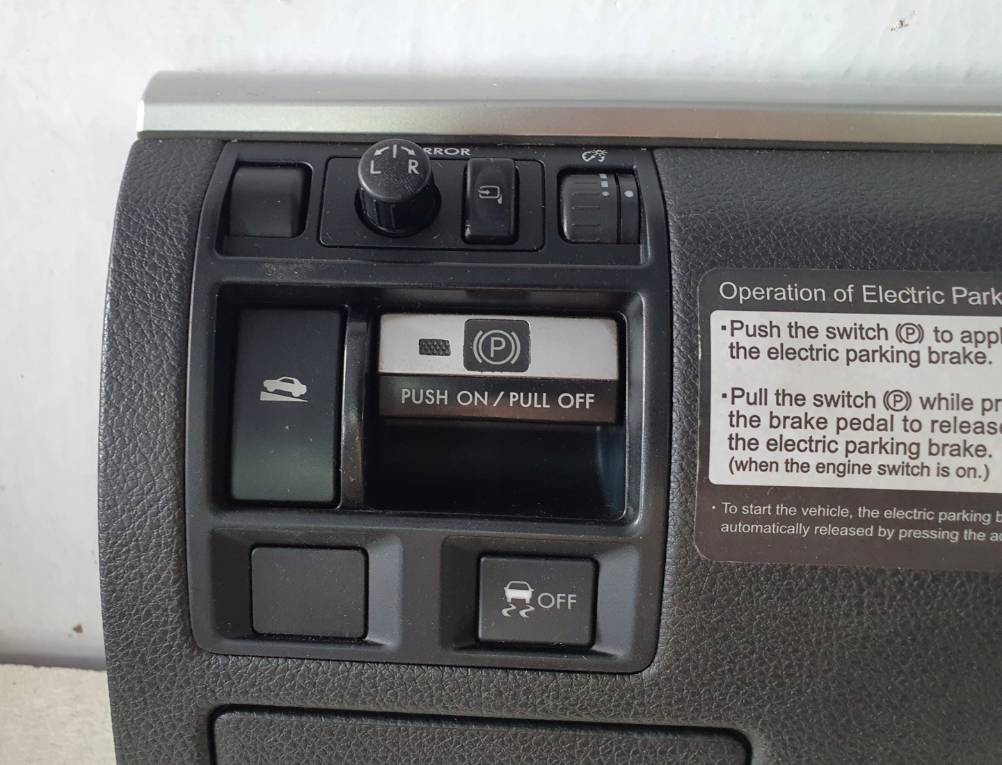 kryt obal volantu Subaru Outback IV Outback 4 09