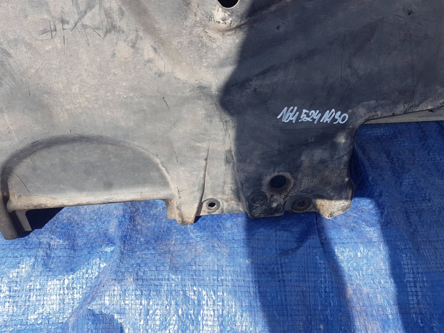 cover below engine lower Mercedes ML W164 A1645241430