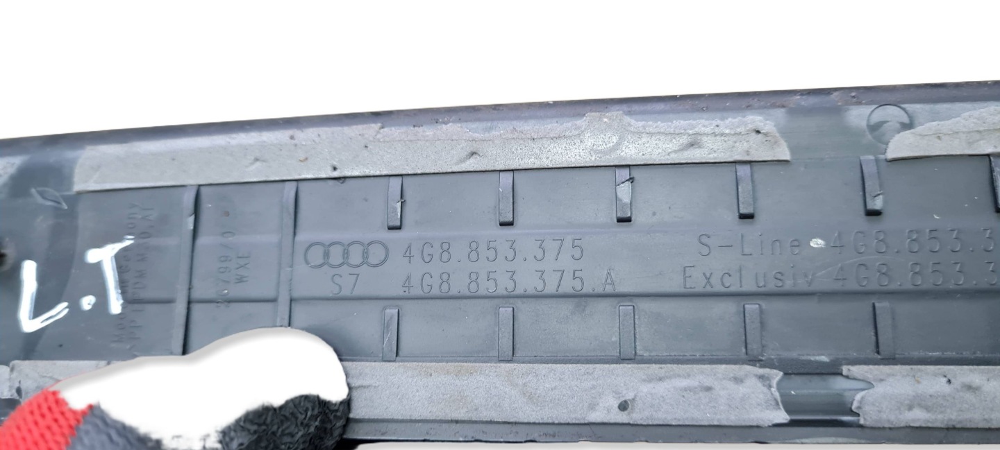 A7 4G moulding cover cap PRGU threshold left left rear part SLINE 4G8853375