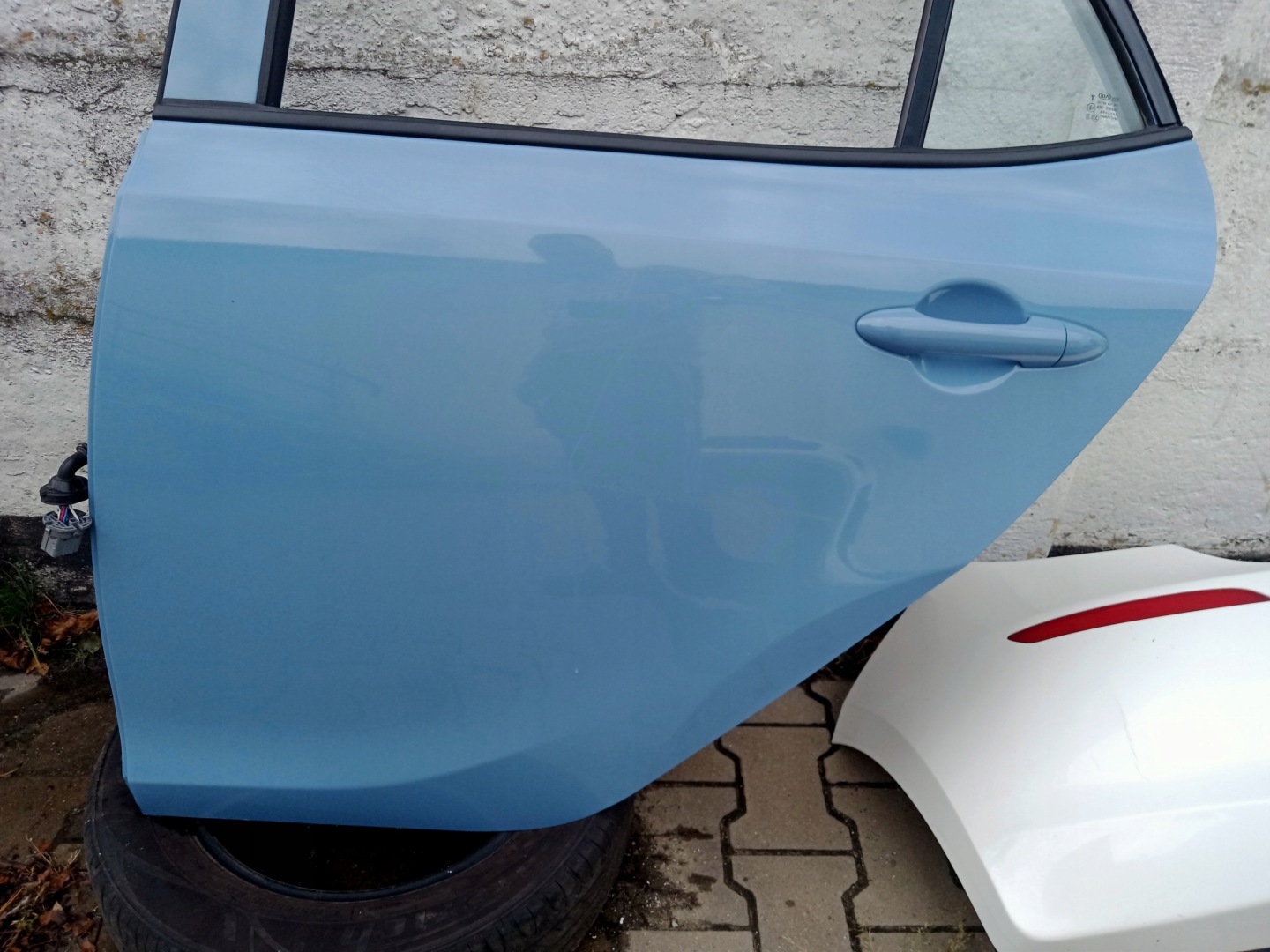 KIA PICANTO III door left rear part rear. left complete ABB 2017