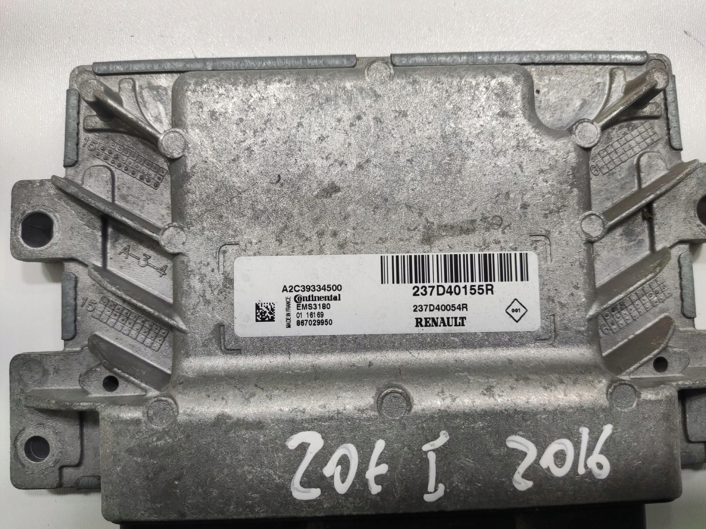 Centralina computer Motore RENAULT ZOE e 2013-2019 237D40155R