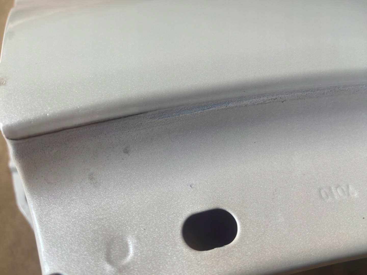 FORD KUGA MK2 LIFT 2016-2019 fender left front WHITE PEARL original