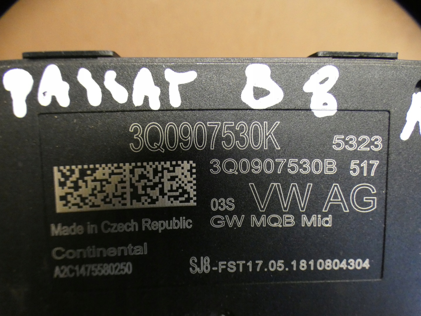 module control unit GATEWAY VW SKODA AUDI 3Q0907530B original OE