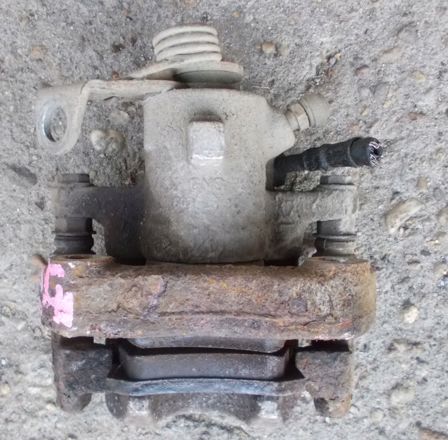 SKODA ROOMSTER 09R 1.6 B caliper brake left rear part
