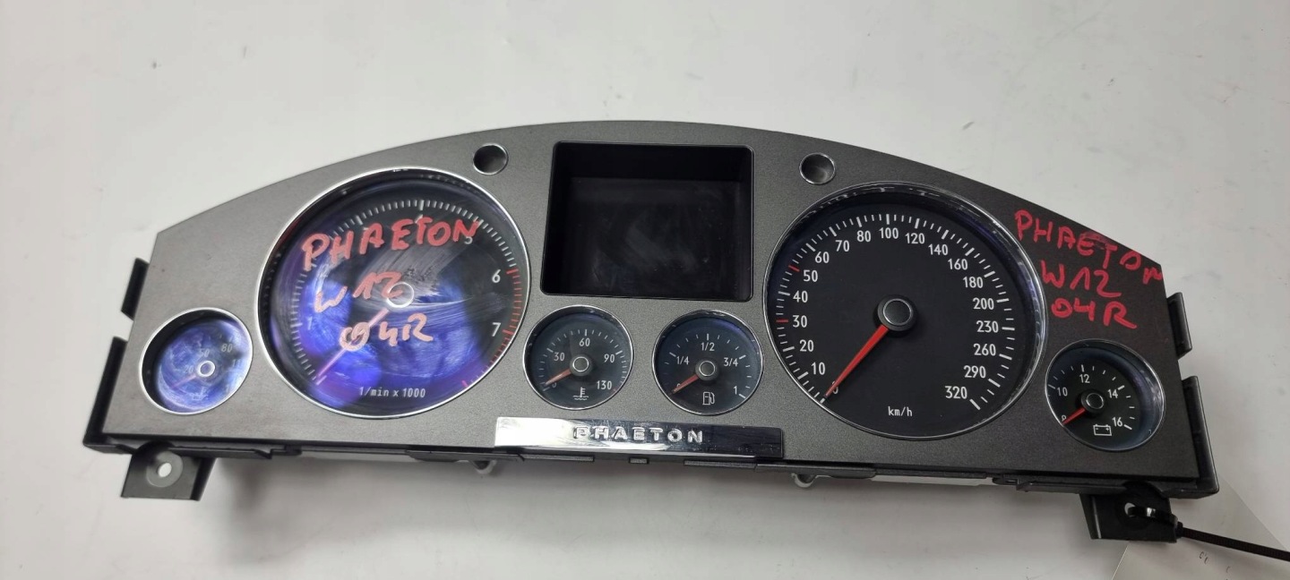 dials clock 3D0920880S VOLKSWAGEN PHAETON 6.0 W12