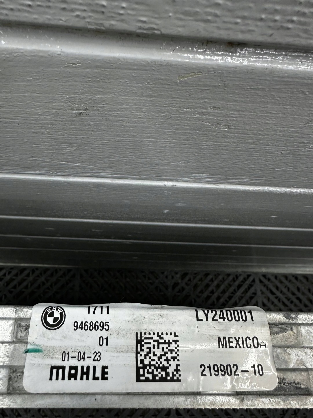 water cooler BMW X3 G01 X4 G02 9468695