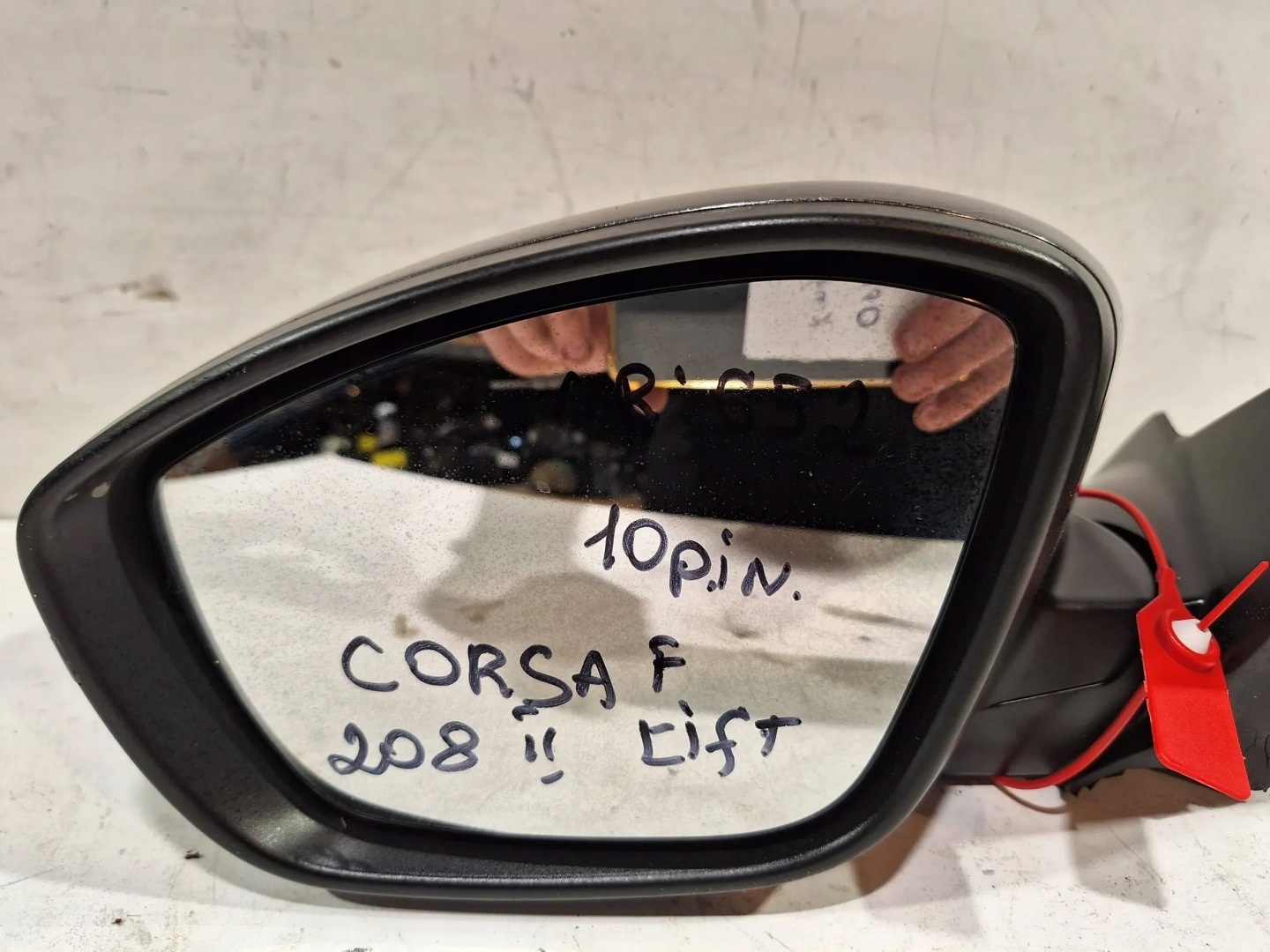 mirror exterior left Opel Corsa F 19- 10PIN EU
