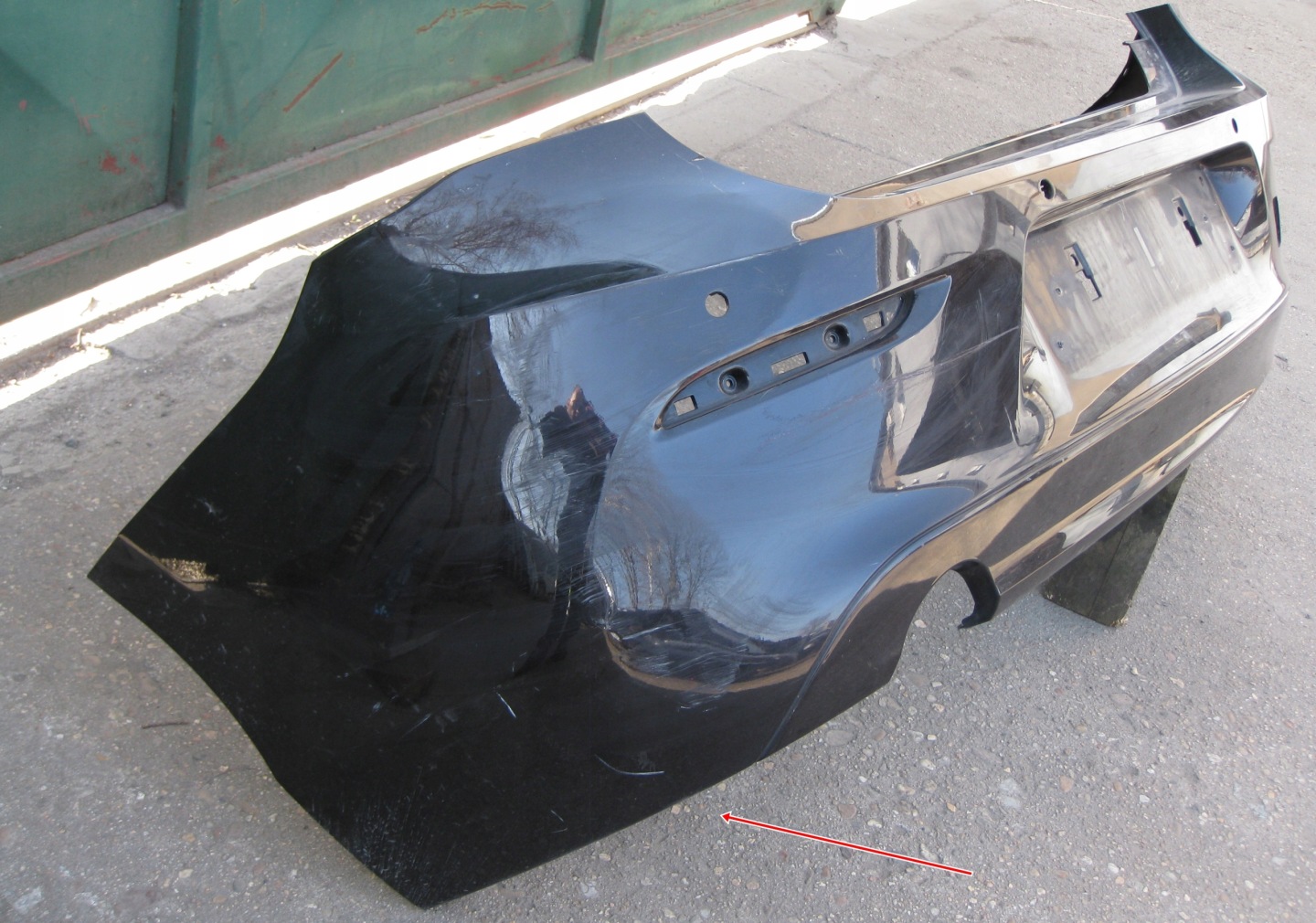 BMW F20 LCI bumper rear part below PDC 7371752
