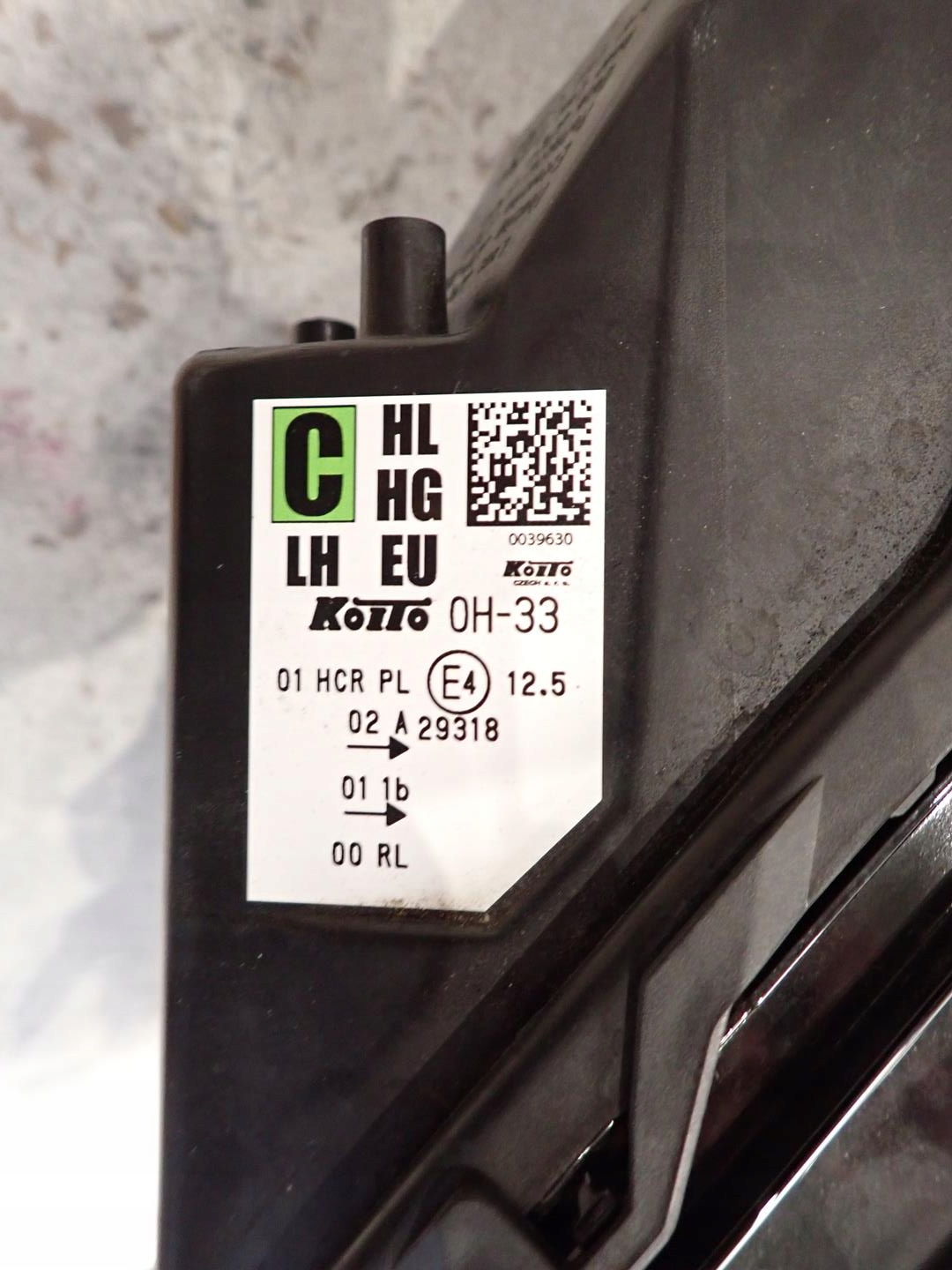 light front front left TOYOTA AYGO X 2021- FULL LED 0039630