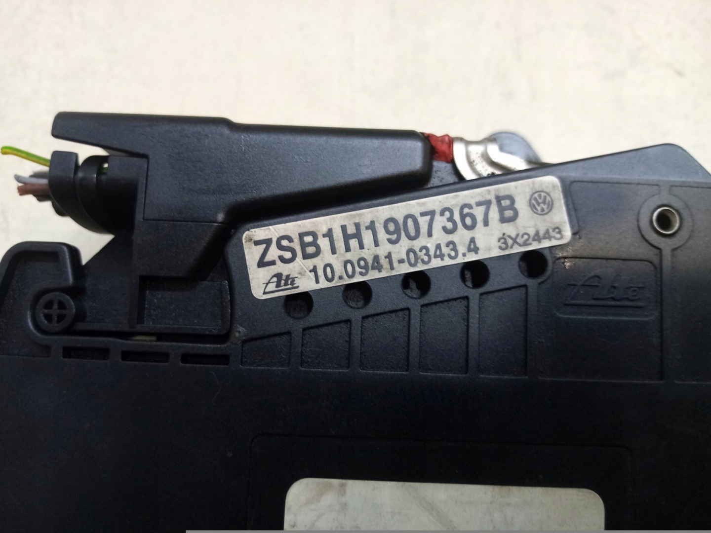 control unit ABS GOLF III 1.9 TDI 1H1907367B