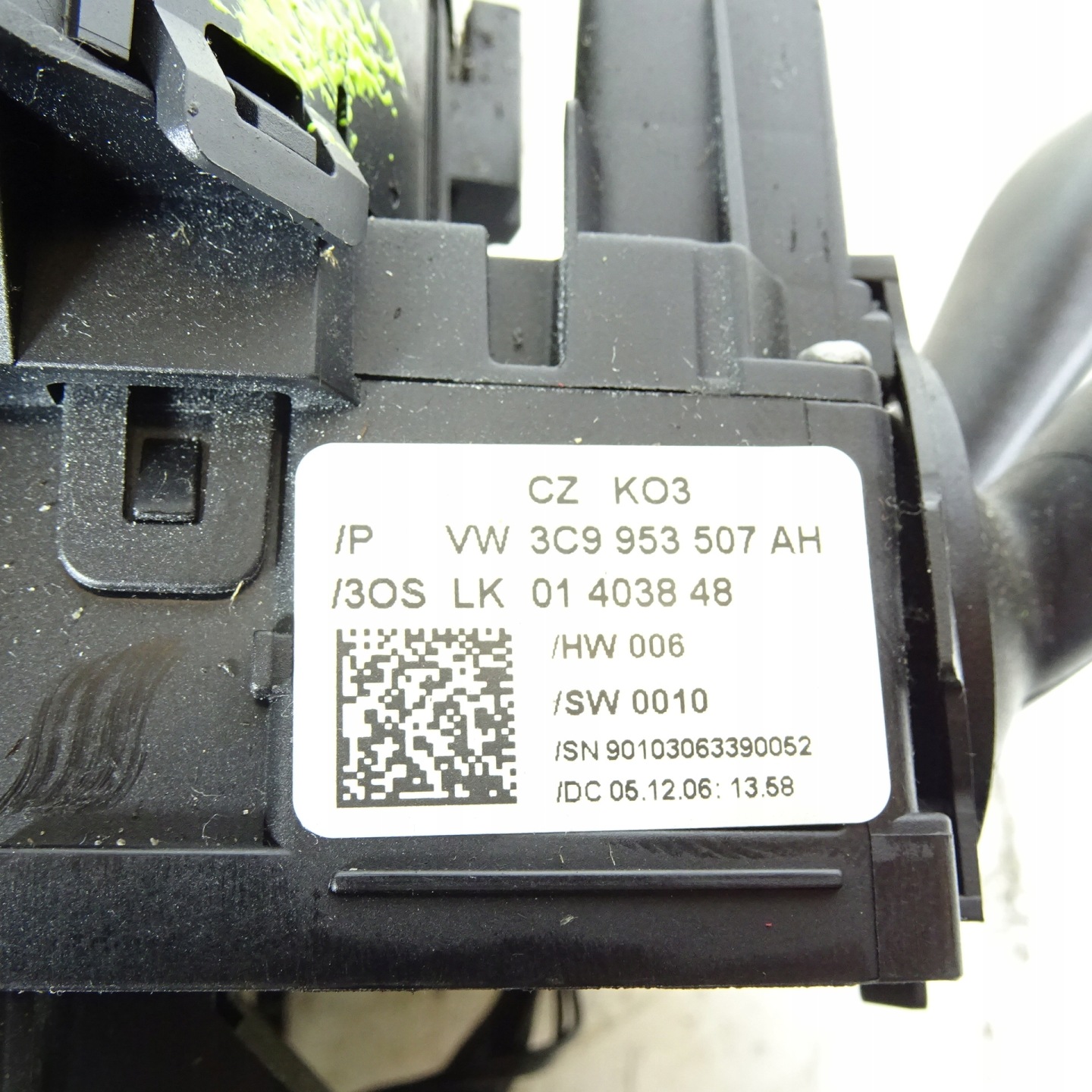 VW PASSAT B6 DEVIO LUCI TERGICRISTALLO TERGI 3C9953507AH