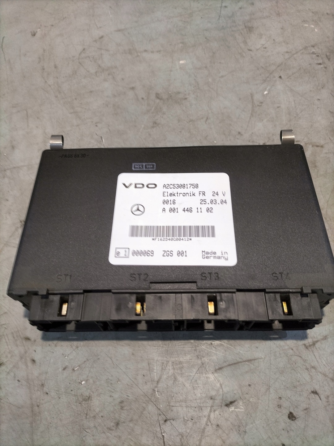 control unit CPC A0014461102 MERCEDES
