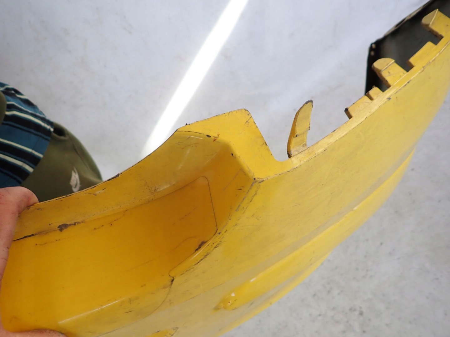 OPEL CORSA D 3D 06- bumper rear part rear for ROWER