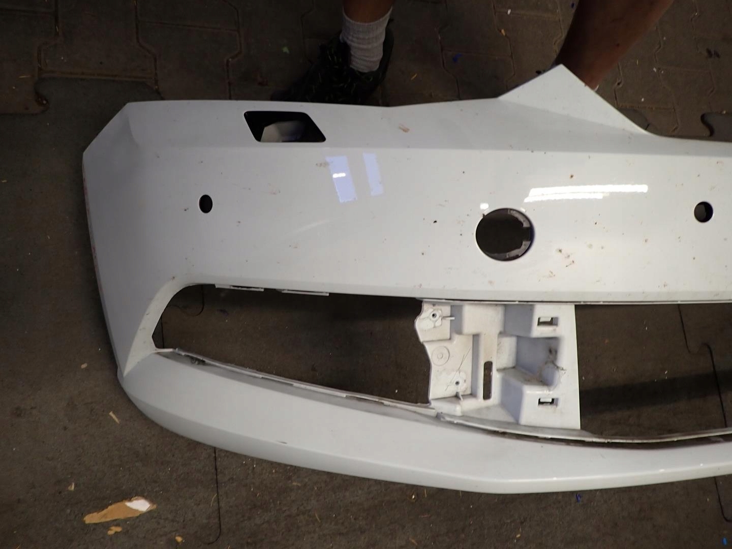 bumper front front SKODA FABIA III 2014- 6V0807221