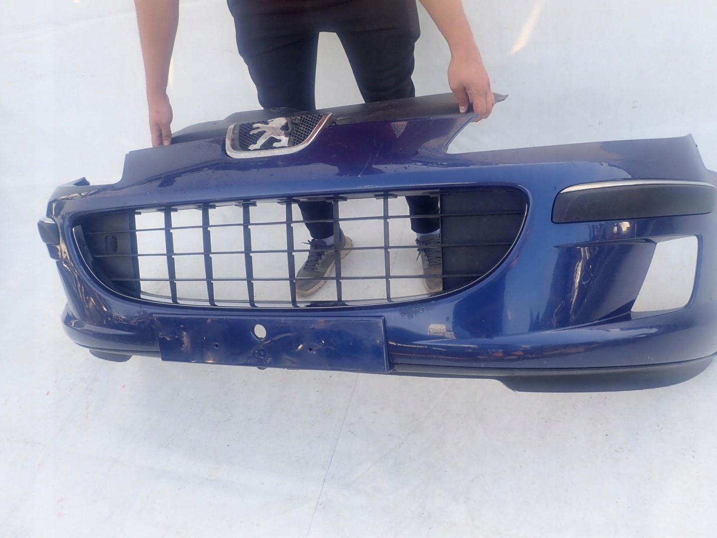 PEUGEOT 407 04-08 bumper front front