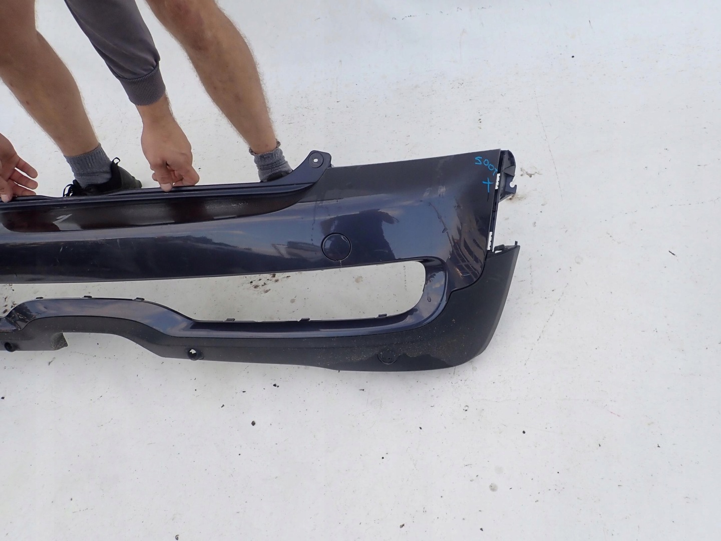 MINI COOPER S R56 10-13 bumper rear part rear PDC