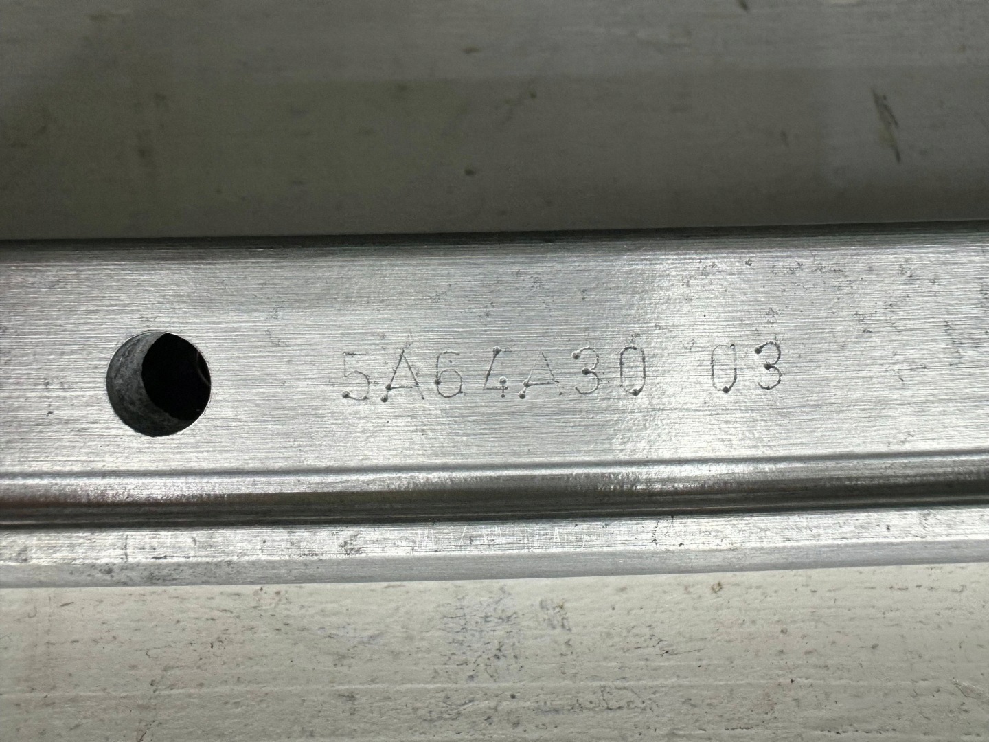 bumper support of the front front BMW X1 U11 5A64A30
