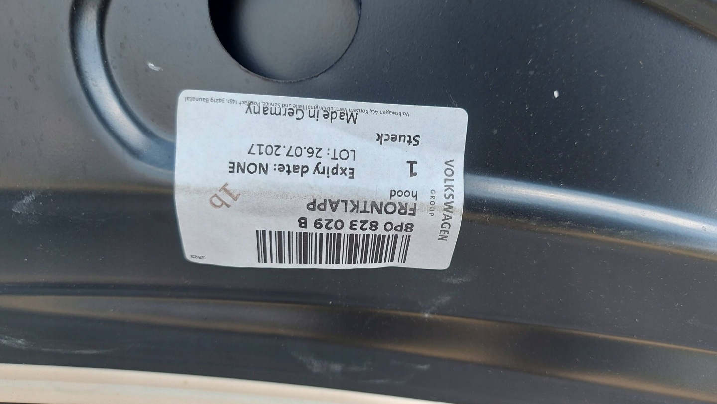 Audi A3 8P 03-05 3D Cofano