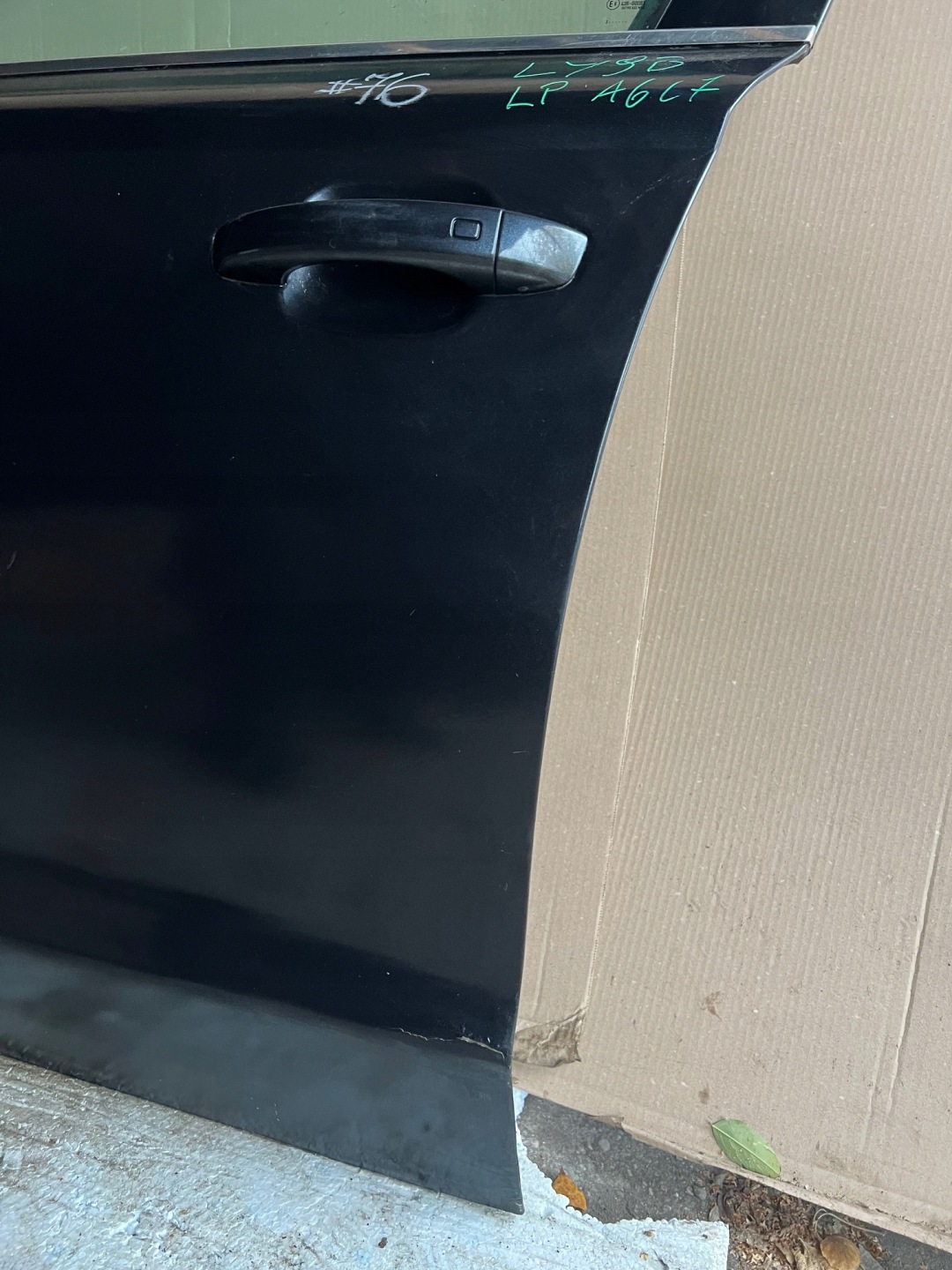 AUDI A6 C7 door left front left front LY9B