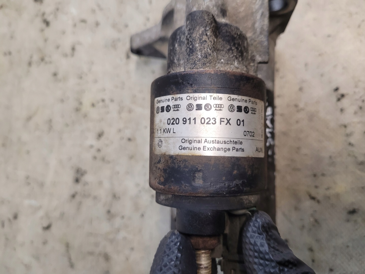 starter 9z. 020911023FX VOLKSWAGEN BORA 1.6B