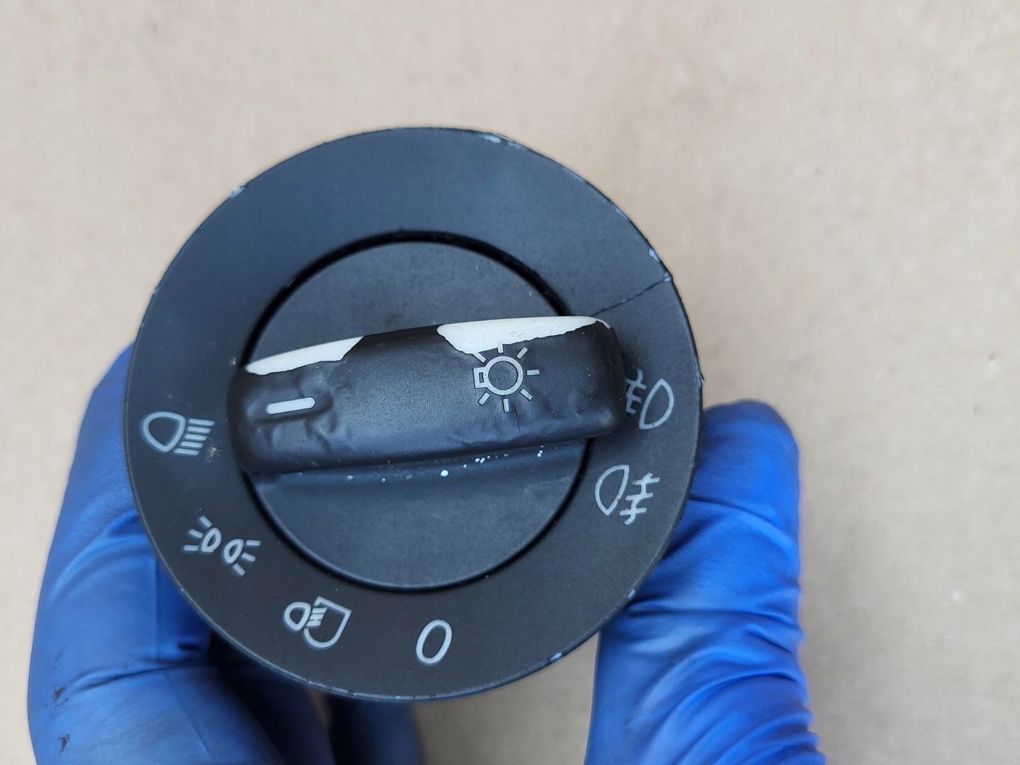 Interruttore comando luci interruttore VW GOLF V 1K PASSAT B6 3C OE EU