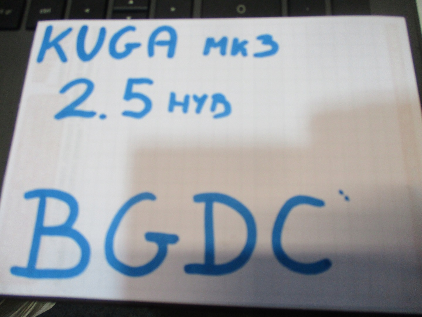 engine MOTOR FORD KUGA MK3 2,5HYB BGDC