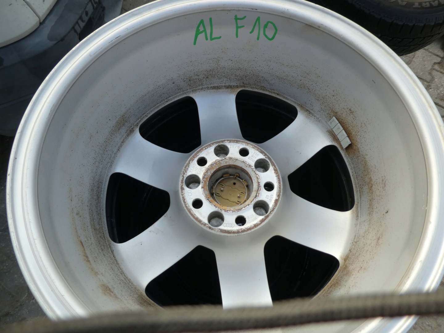 4X ALU discs original AUDI A5 8T0601025B