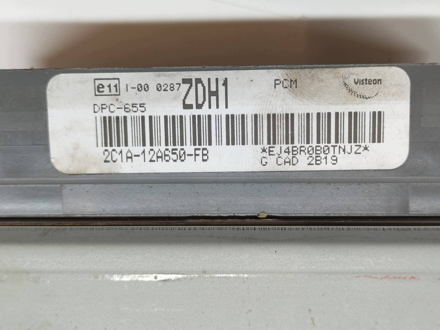 control unit of the engine 2C1A-12A650-FB 2.0 D 99KM Ford Transit V (2000-2006)