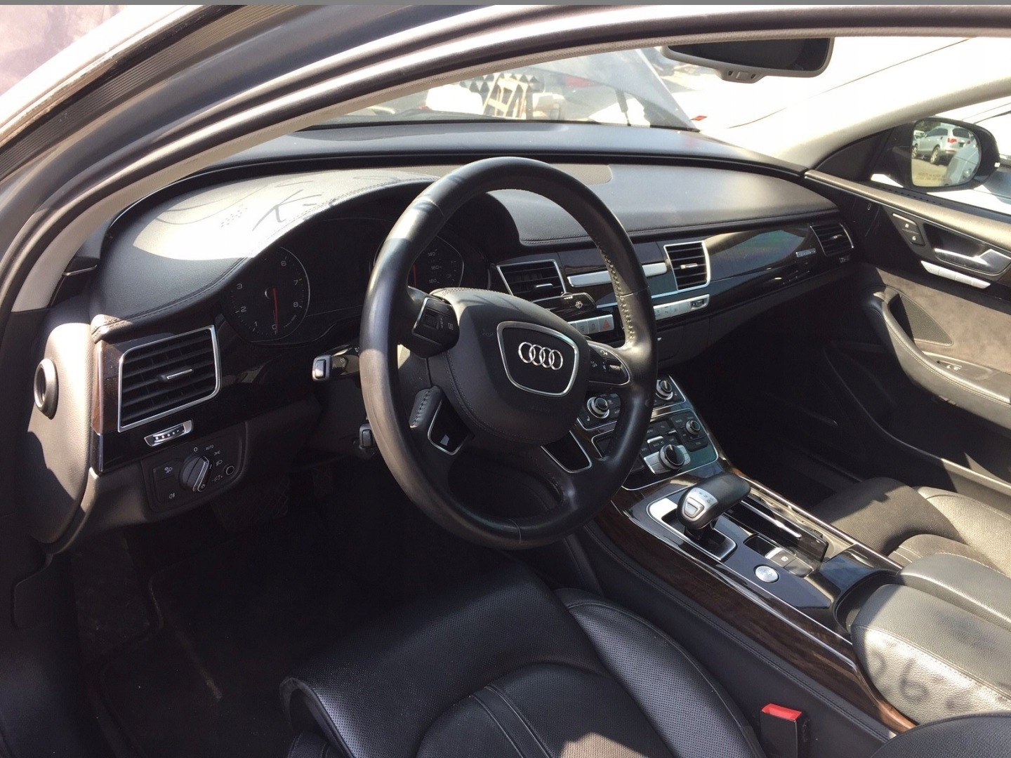 AUDI A8 D4 Armaturenbrett Gurten AIRBAG KOMPLET