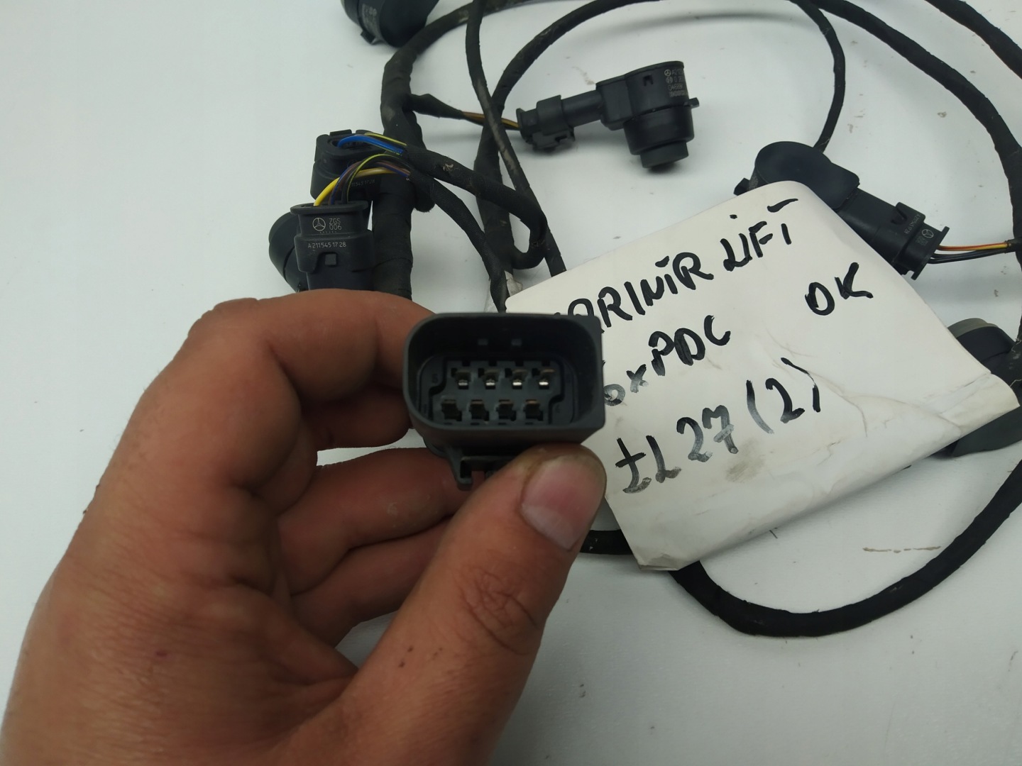 Mercedes Sprinter W906 bundle sensor 6 X PDC front wiring sensors OM