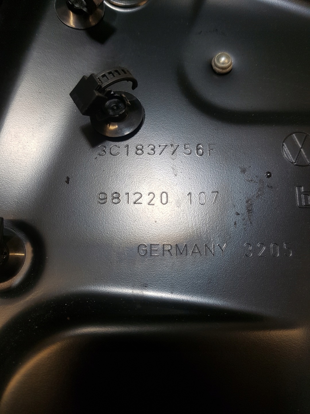 ELE mechanism windows right front VOLKSWAGEN PASSAT B6 3C1837756F