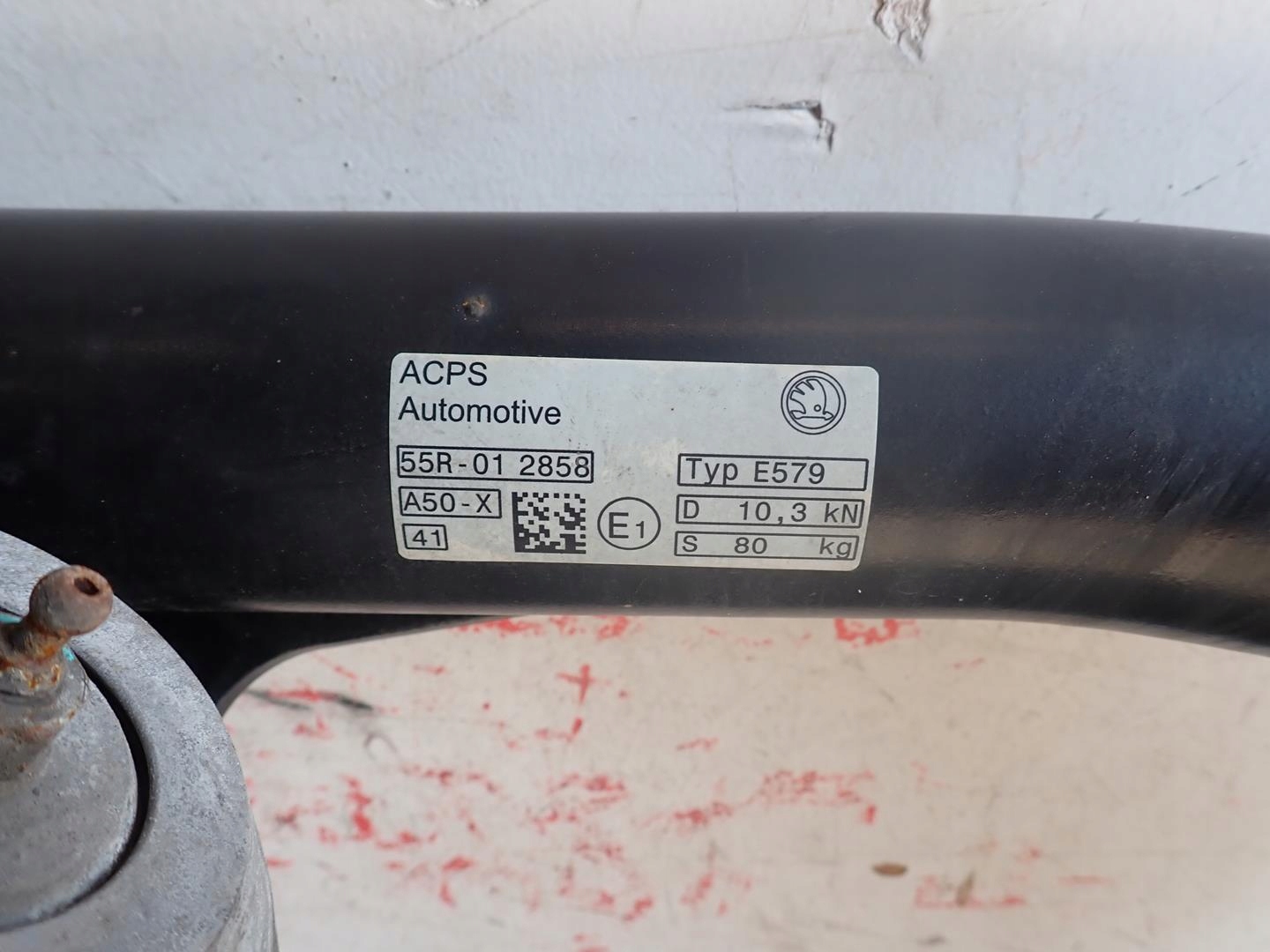 towing SKODA OCTAVIA IV 2020- 5E3803881A