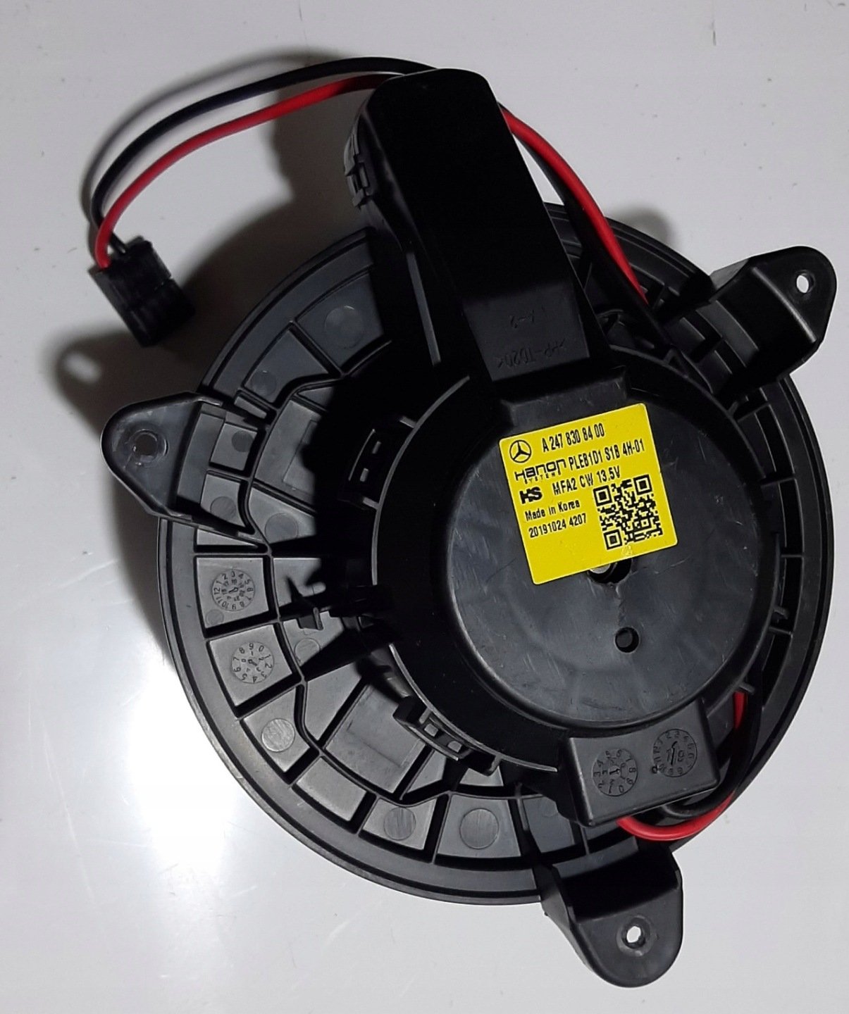 fan heating Mercedes W177 A247 2013