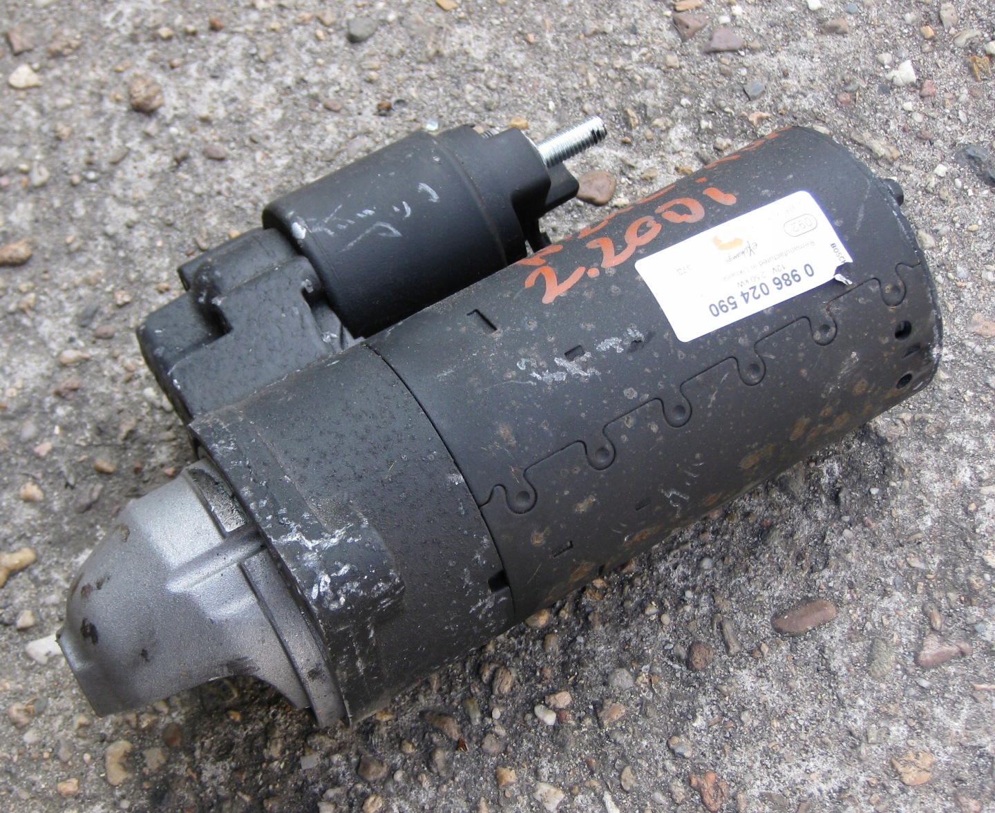 MERCEDES W212 LIFT E KLASA 13R starter 986024590