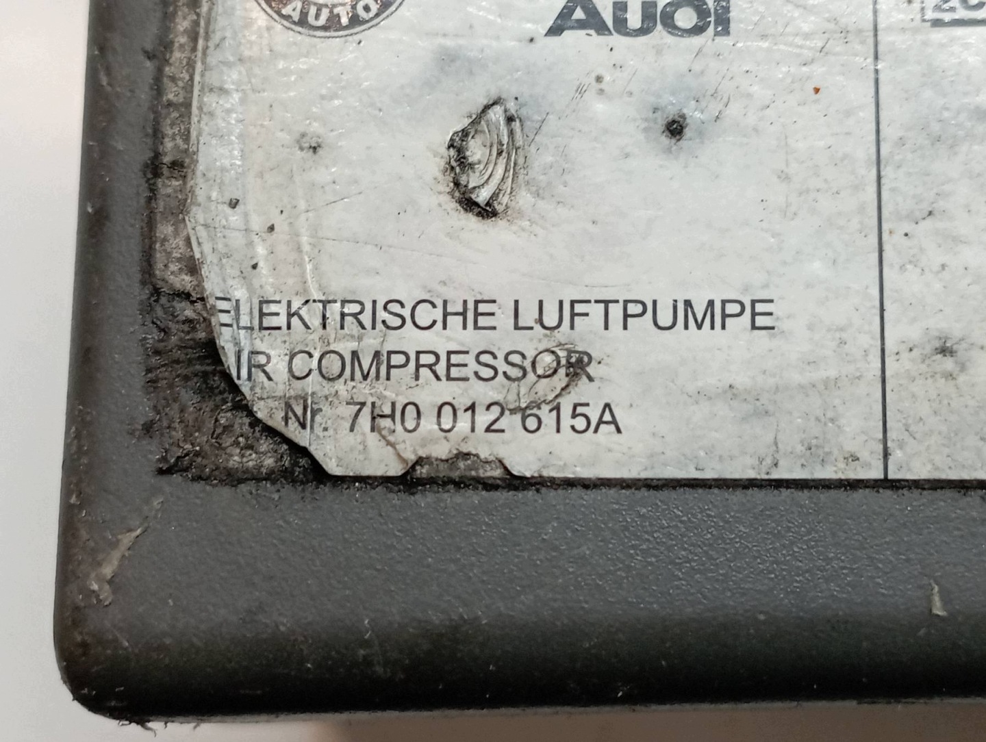 kompressor pumpe DO reifens 7H0012615A Audi A8 II (2002-2010) D3