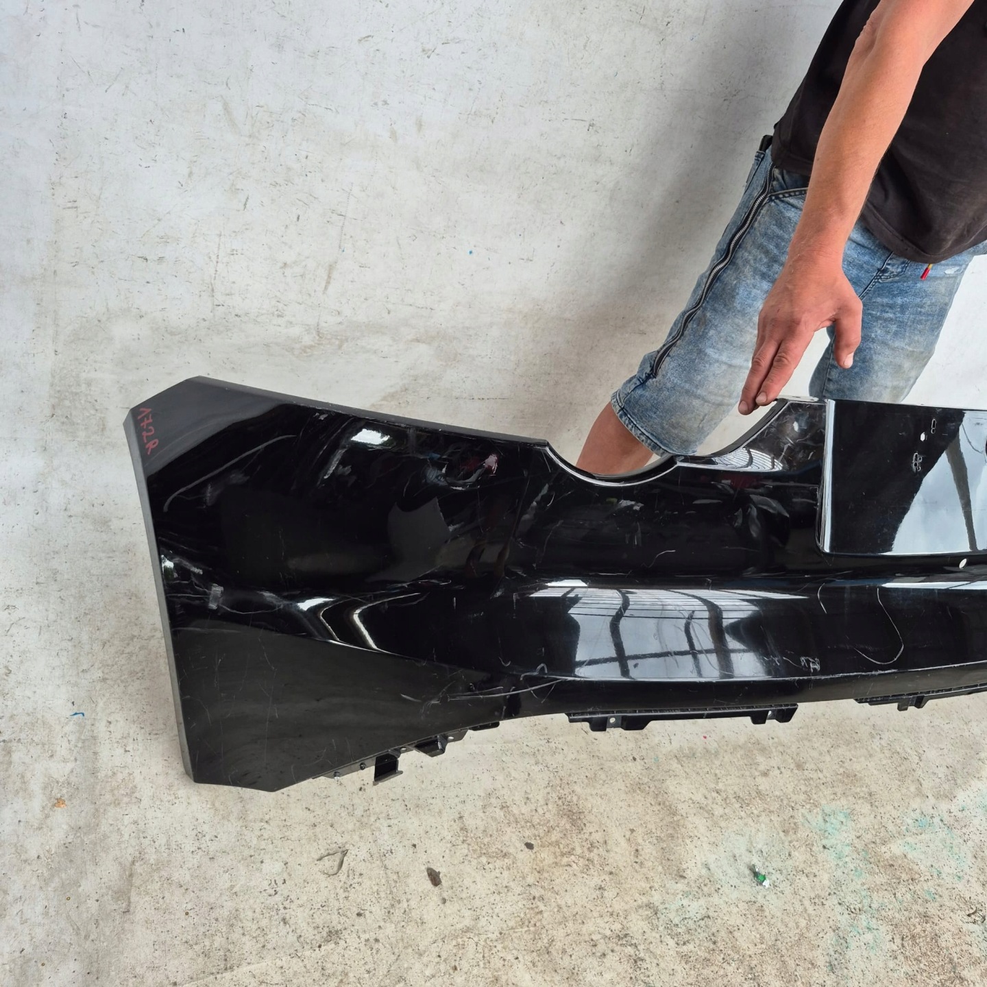 JAGUAR F-TYPE 13- bumper rear part rear EX53-17D781-A