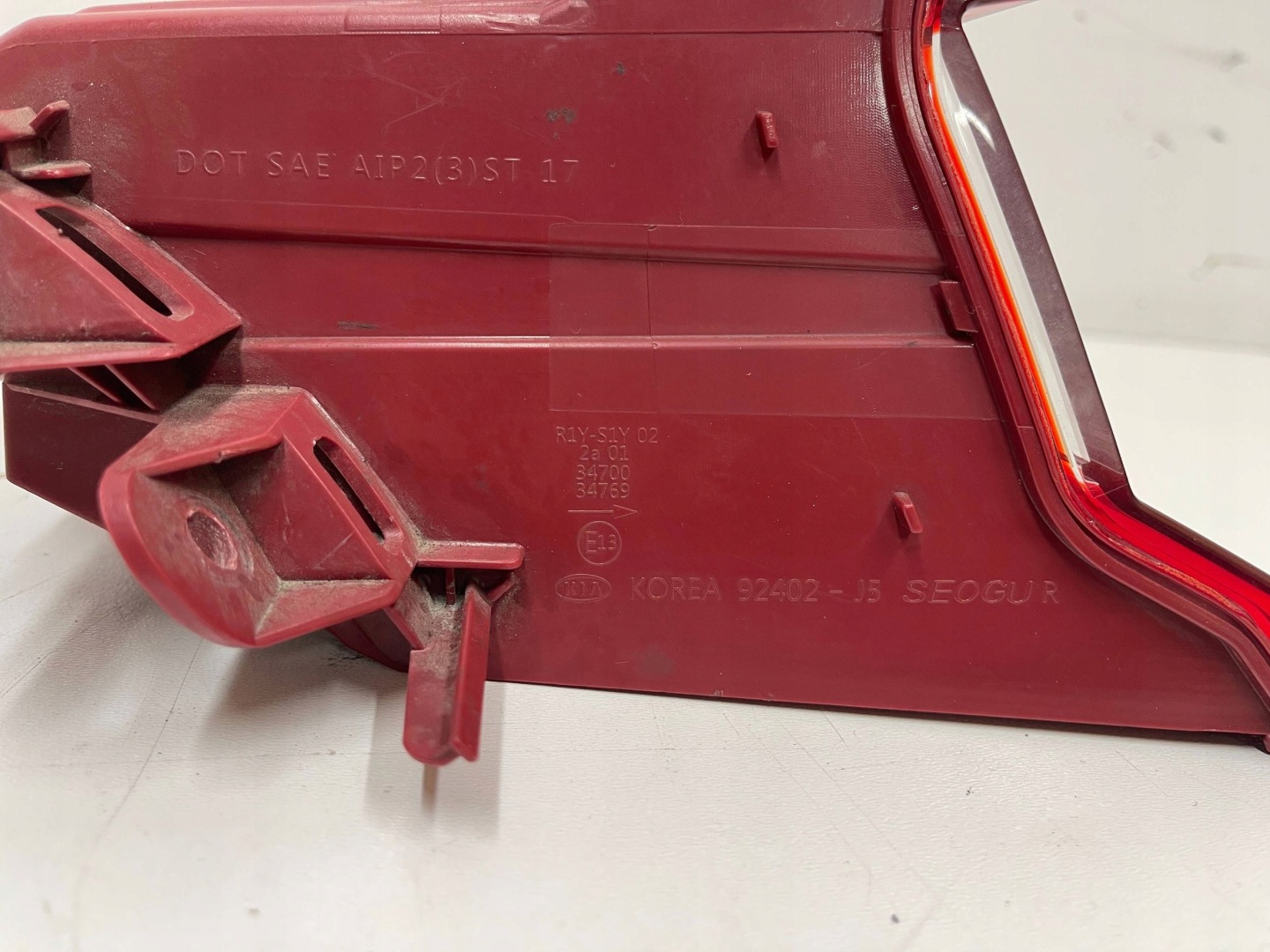 light rear rear part right KIA STINGER CK 17- 92402-J5