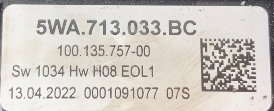 kulysa převodovky převodů VW AUDI SEAT 5WA713033BC