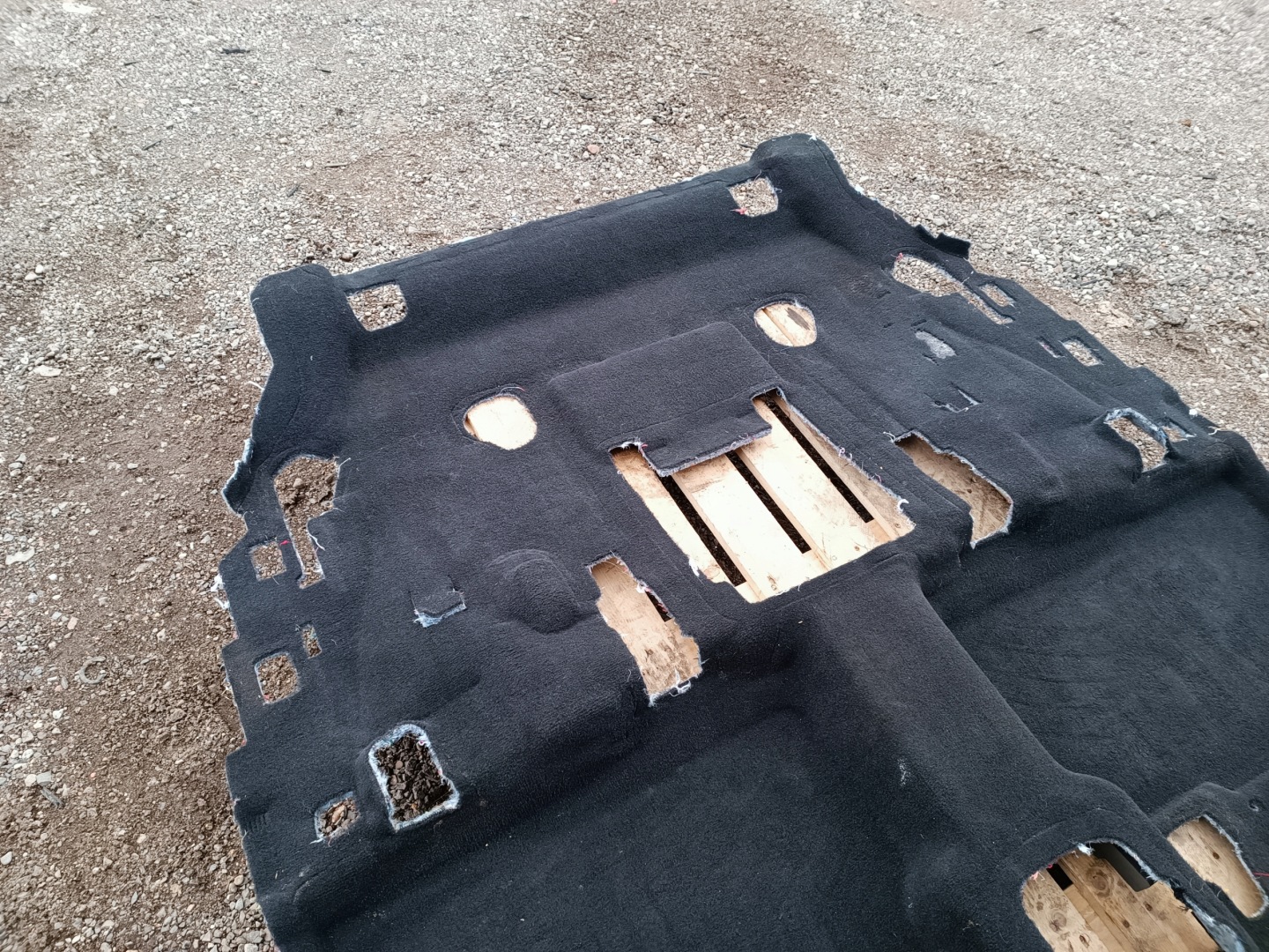 carpet mats rear part rear Ford Explorer 2020