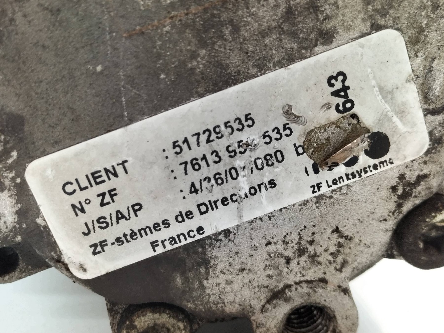 pompa servosterzo 51729535 1.3 JTD Fiat Doblo e (2000-2010)
