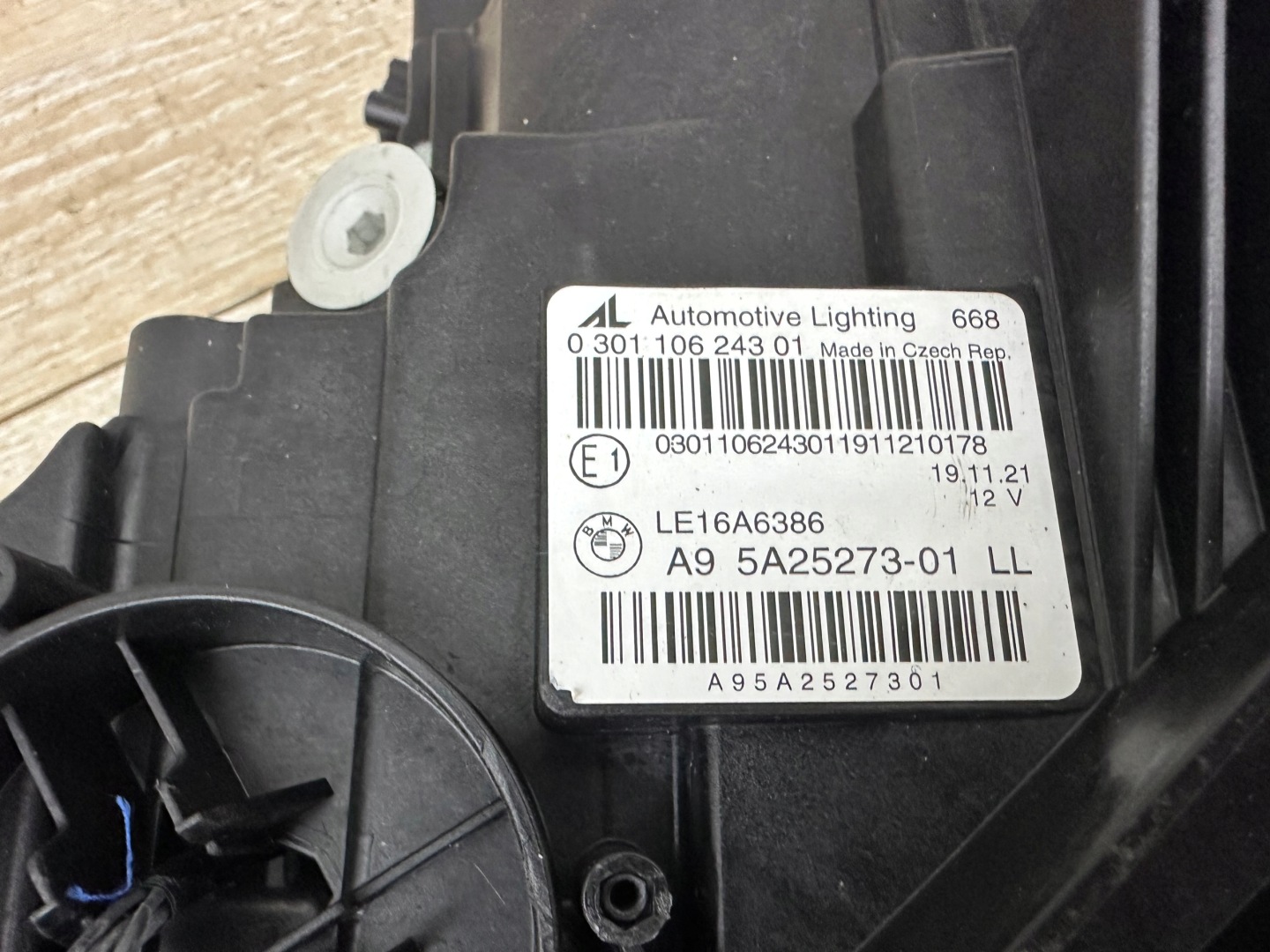 BMW 3 G20 G21 G80 m-packet light left LASER LED BLACK 5A25273