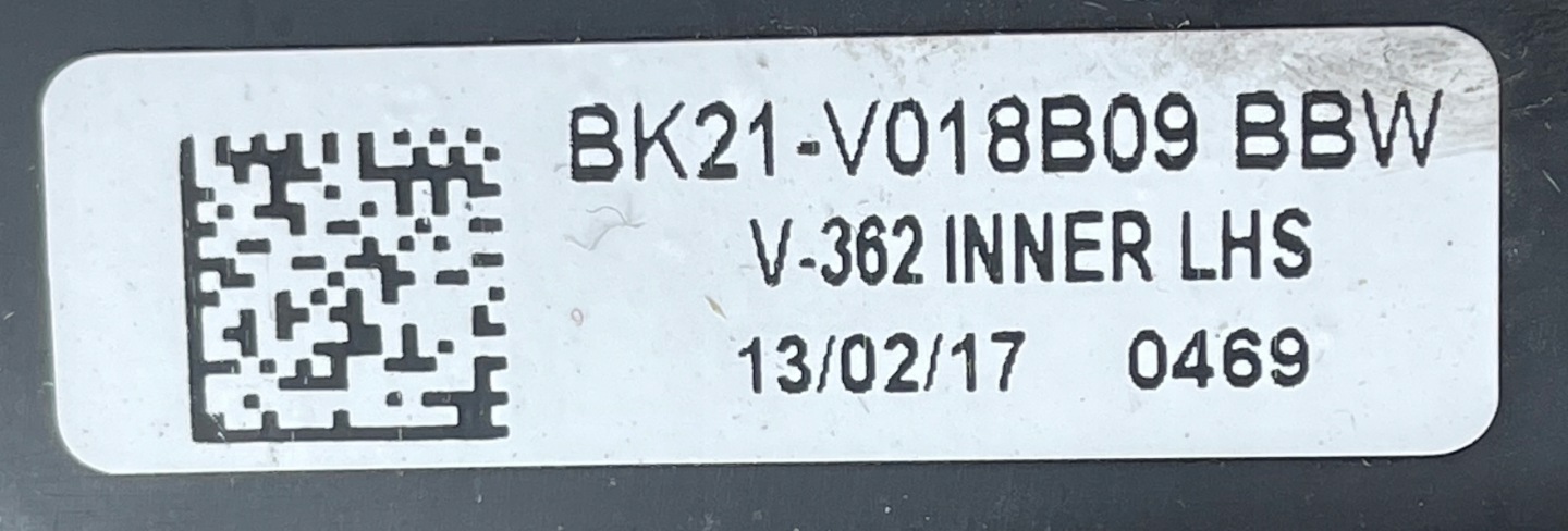 B2 FORD TRANSIT CUSTOM 2013 - RADIO KRATKI des lüfters PANEL BK2T-18D815-GF