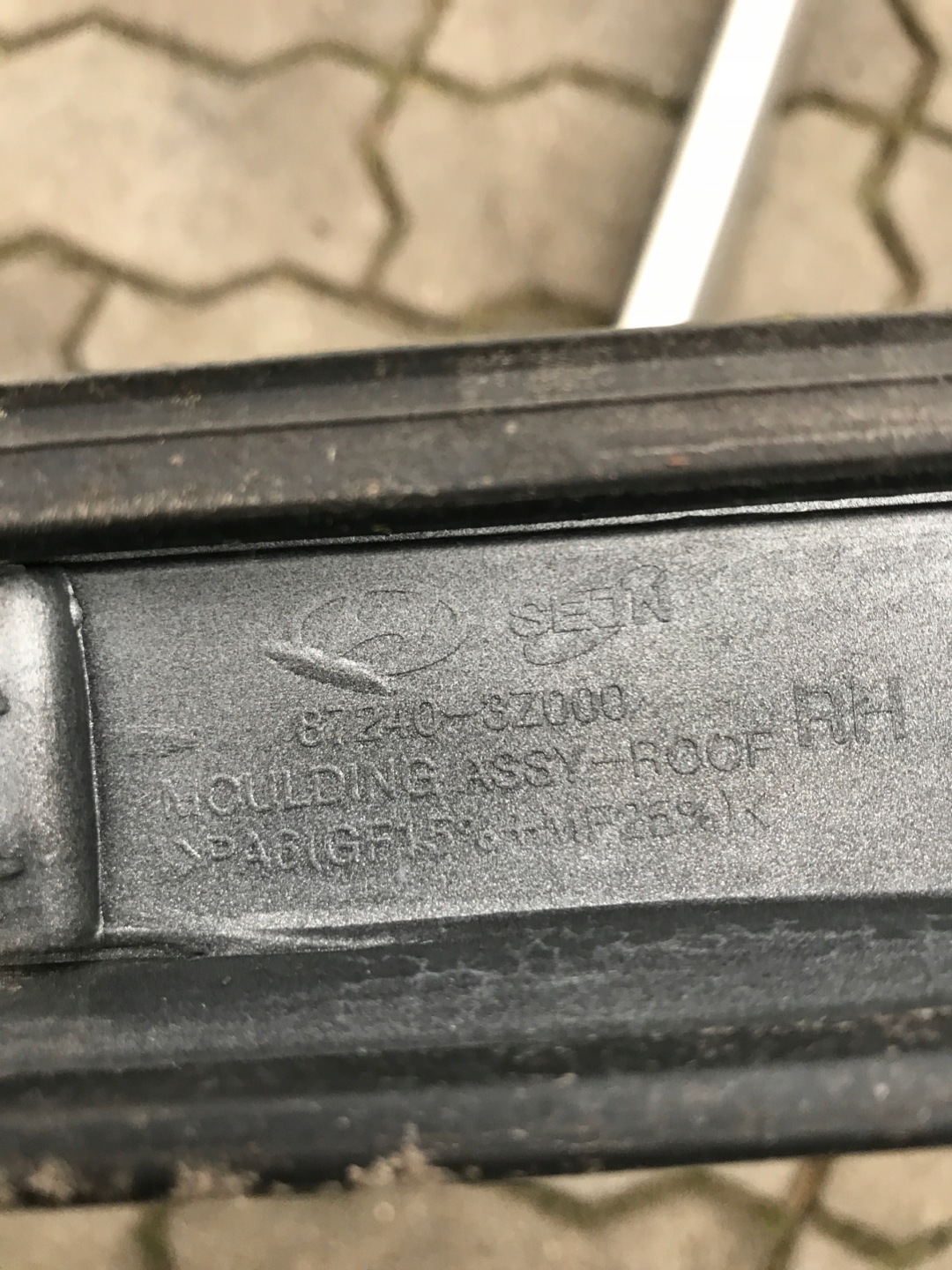 moulding roof right left HYUNDAI I40 KOMBI