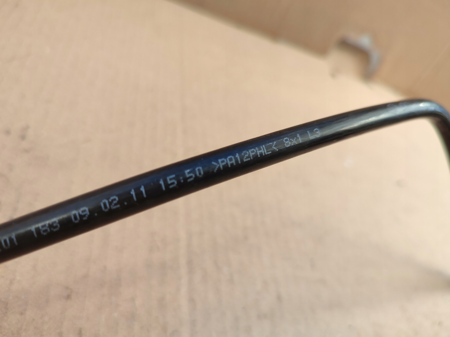 cijevčica prijenos filtera AUDI A4 B8 A5 8T 8K0201183