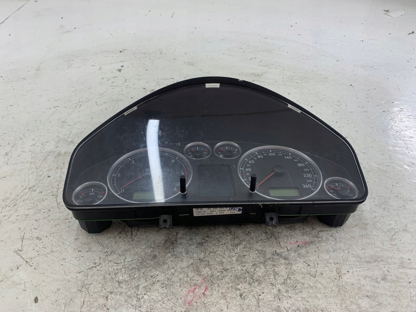 VW SHARAN and LIFT 1.9 TDI dials dials 7M3920840N