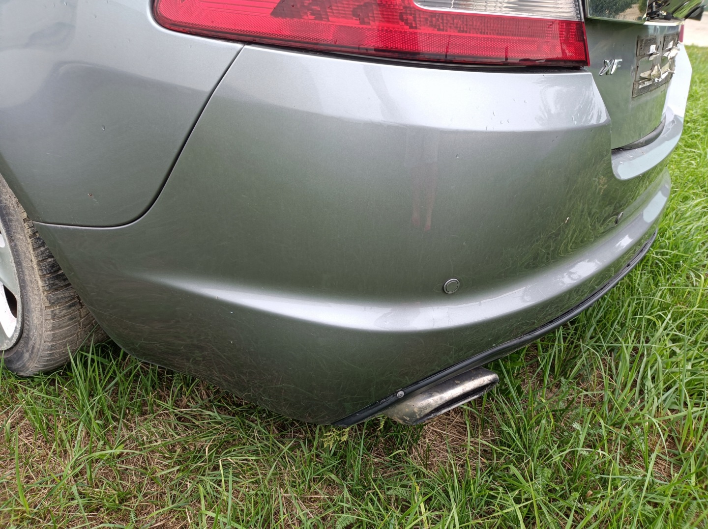 bumper rear part JAGUAR XF X250 LJZ PDC